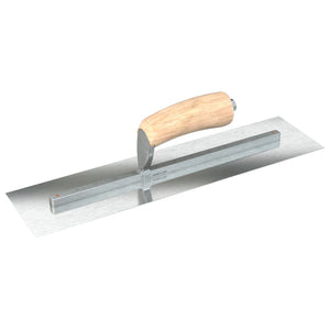 Steel City Trowels by Bon Stainless Steel Square End Finishing Trowel - 14" x 4"