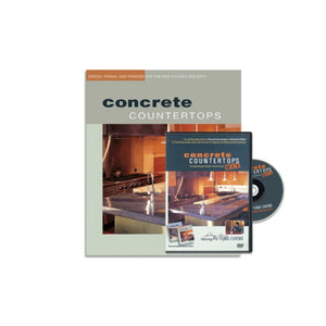 "Concrete Countertops" Book + DVD Special