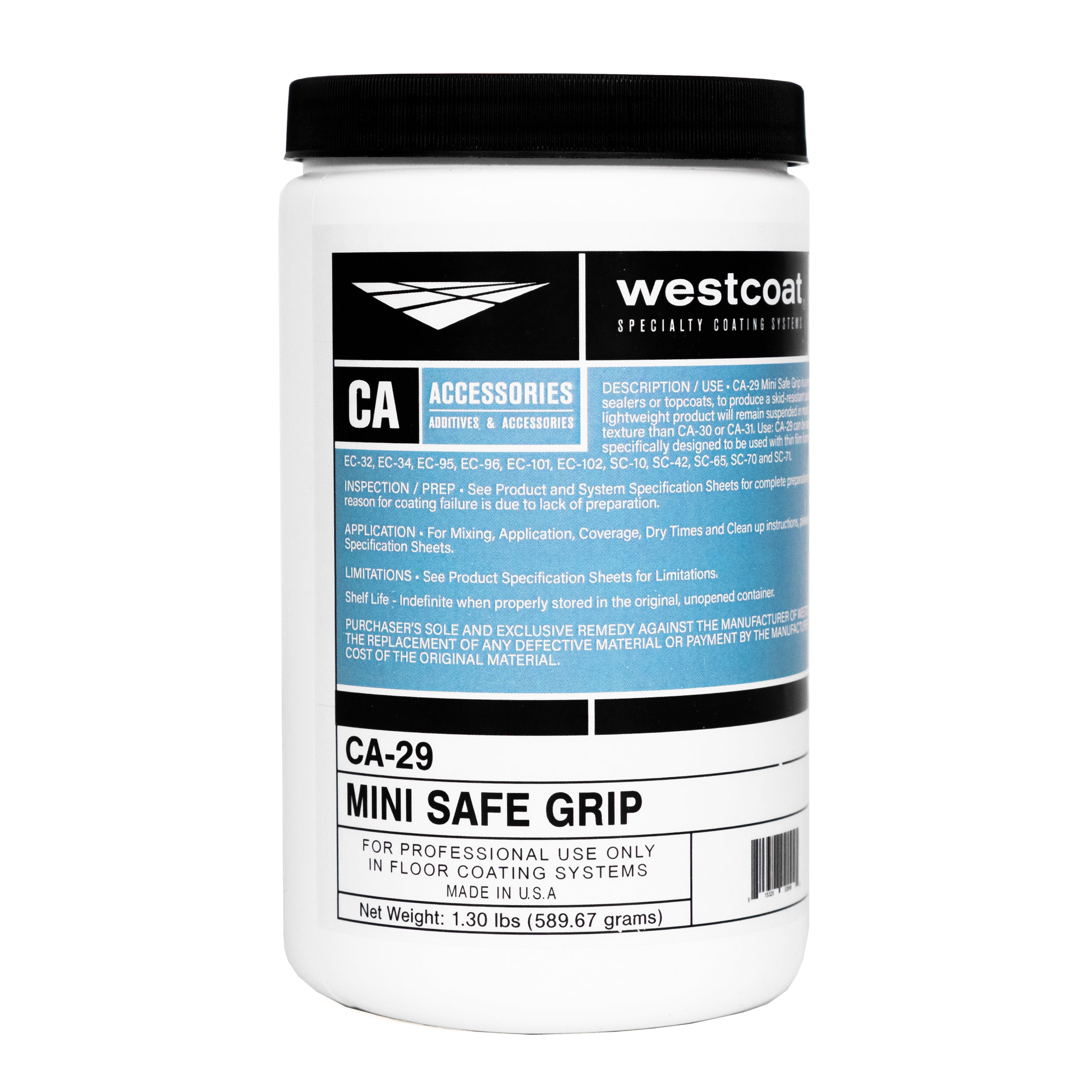 Westcoat CA-29 Mini Safe Grip - Non-Skid Additive – Concrete