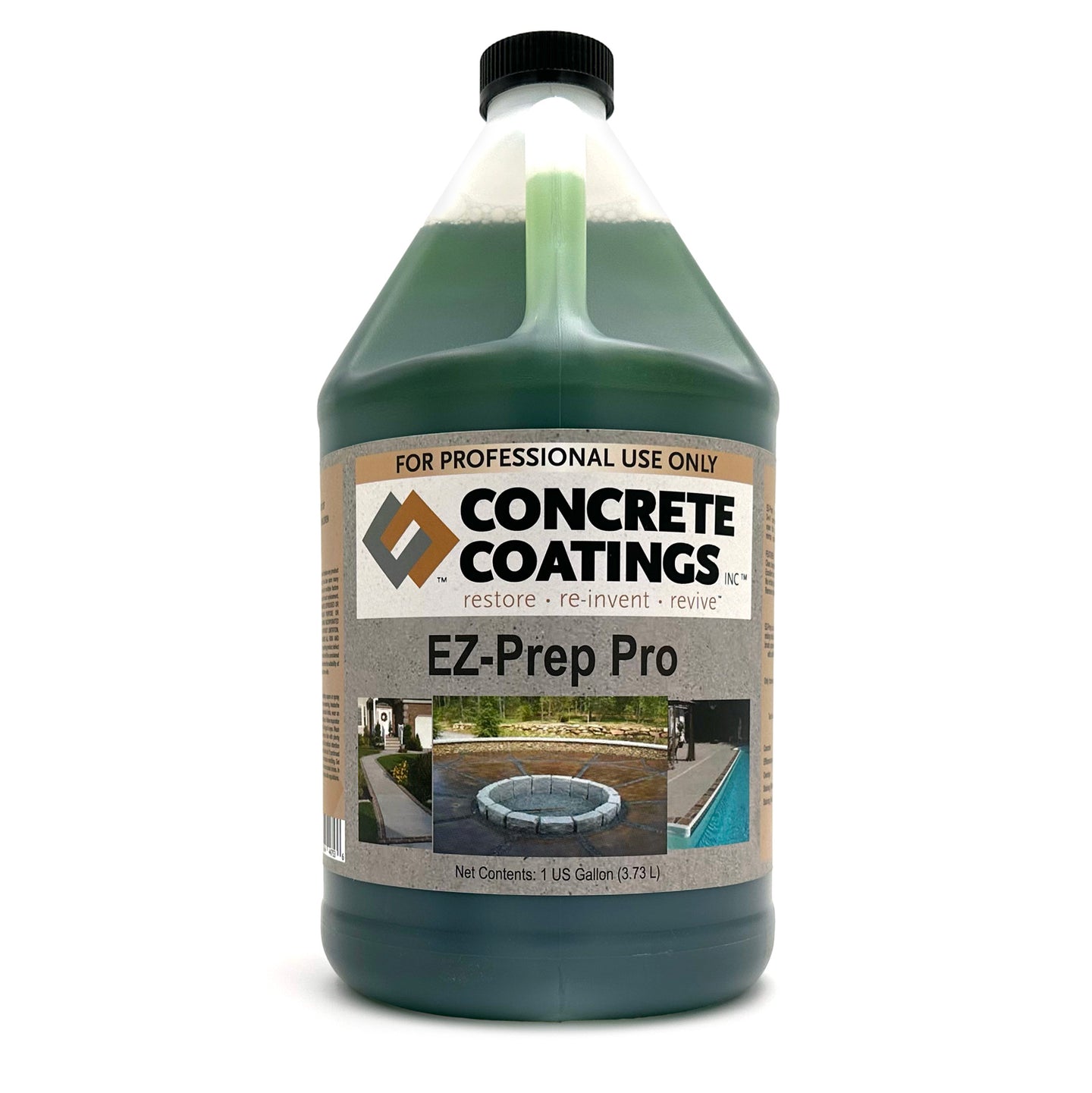 CONCRETE CLEANER and HEAVY- DUTY CLEANER and DEGREASER 1 Gallon