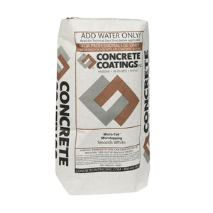Concrete Coatings Microtek Smooth Grade Microcement Overlay | 40 lb