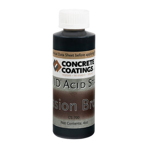 Concrete Coatings Vivid Acid Stain - 4 oz Testing Size