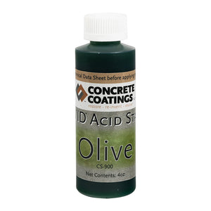 Concrete Coatings Vivid Acid Stain - 4 oz Testing Size