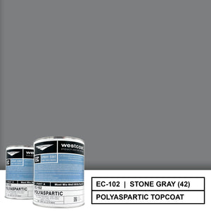 Westcoat EC-102 Pigmented Polyaspartic Topcoat | 2 Gallon