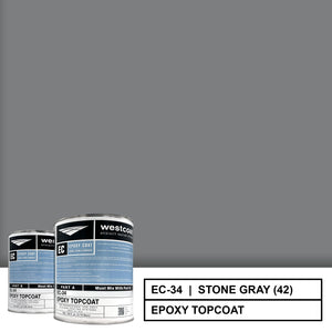 Westcoat EC-34 100% Solids Pigmented Epoxy Topcoat | 1.5 Gallon Kit