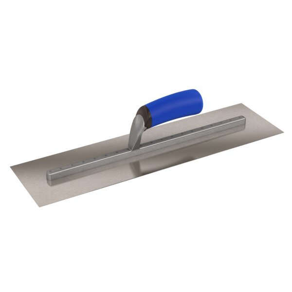 Bon Finish Trowel Square End Carbon Steel 18 X 4 Comfort Grip Handle ...