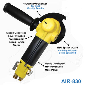 Alpha® AIR-830 Pneumatic Wet Polisher