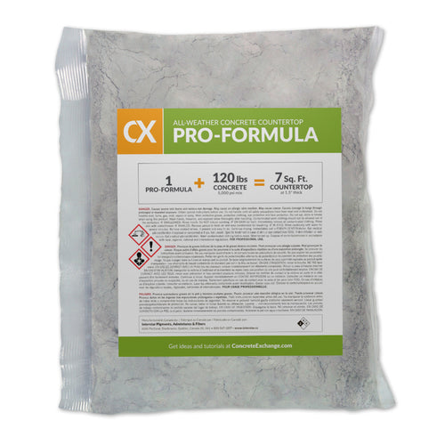 CX Pro-Formula All-Weather Concrete Countertop Mix