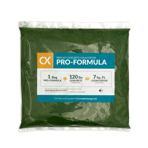 CX Precast Concrete Countertop Pro-Formula Mix