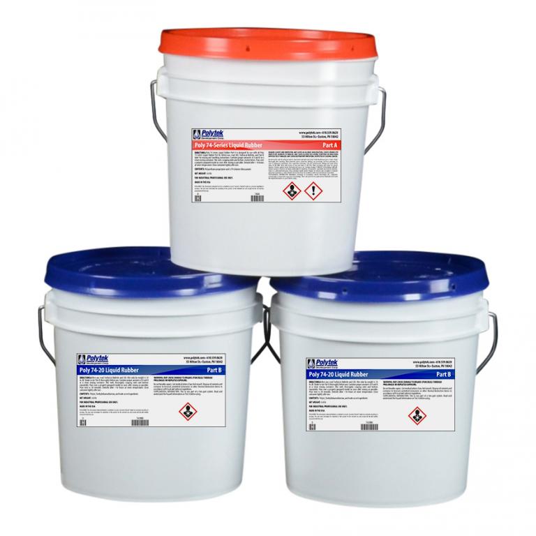 Poly 74-20 Mold Rubber by POLYTEK - 6 lb – Concrete Exchange