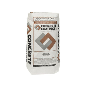 Concrete Coatings Microtek - 40 lb Bag Smooth-Grade White Concrete Overlay