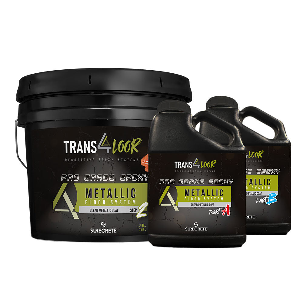 SureCrete TRANS4LOOR Clear Floor and Countertop Epoxy 2-gallon ...