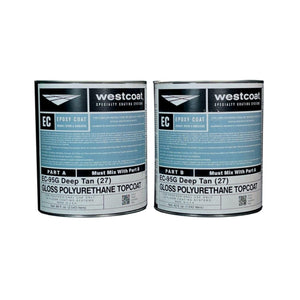 Westcoat EC-95 Pigmented Polyurethane Topcoat - 1 Gallon Kit