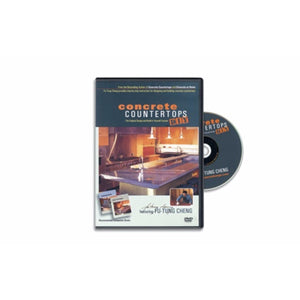 "Concrete Countertops DIY" Instructional Video, DVD format