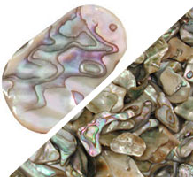 Abalone "Mother of Pearl" Aggregate - 0.25 lb