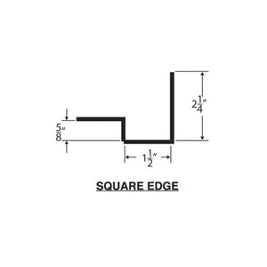 Z CounterForm 2-1/4" X 60' Square Edge Concrete Countertop Form