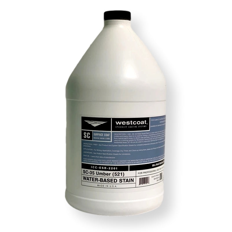 Westcoat SC35 WaterBased Concrete Stain Concrete Exchange