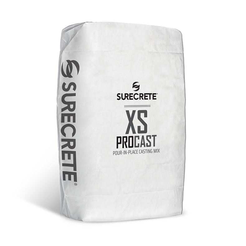 Surecrete XS PROCAST White Concrete Countertop Mix - 50 lb Bag