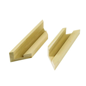 2 pc WOODEN SILICONE SOAP MOLD & LINER SET Making Kit Rubber